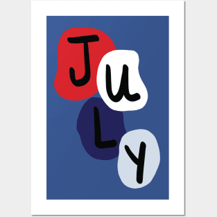 July Posters and Art